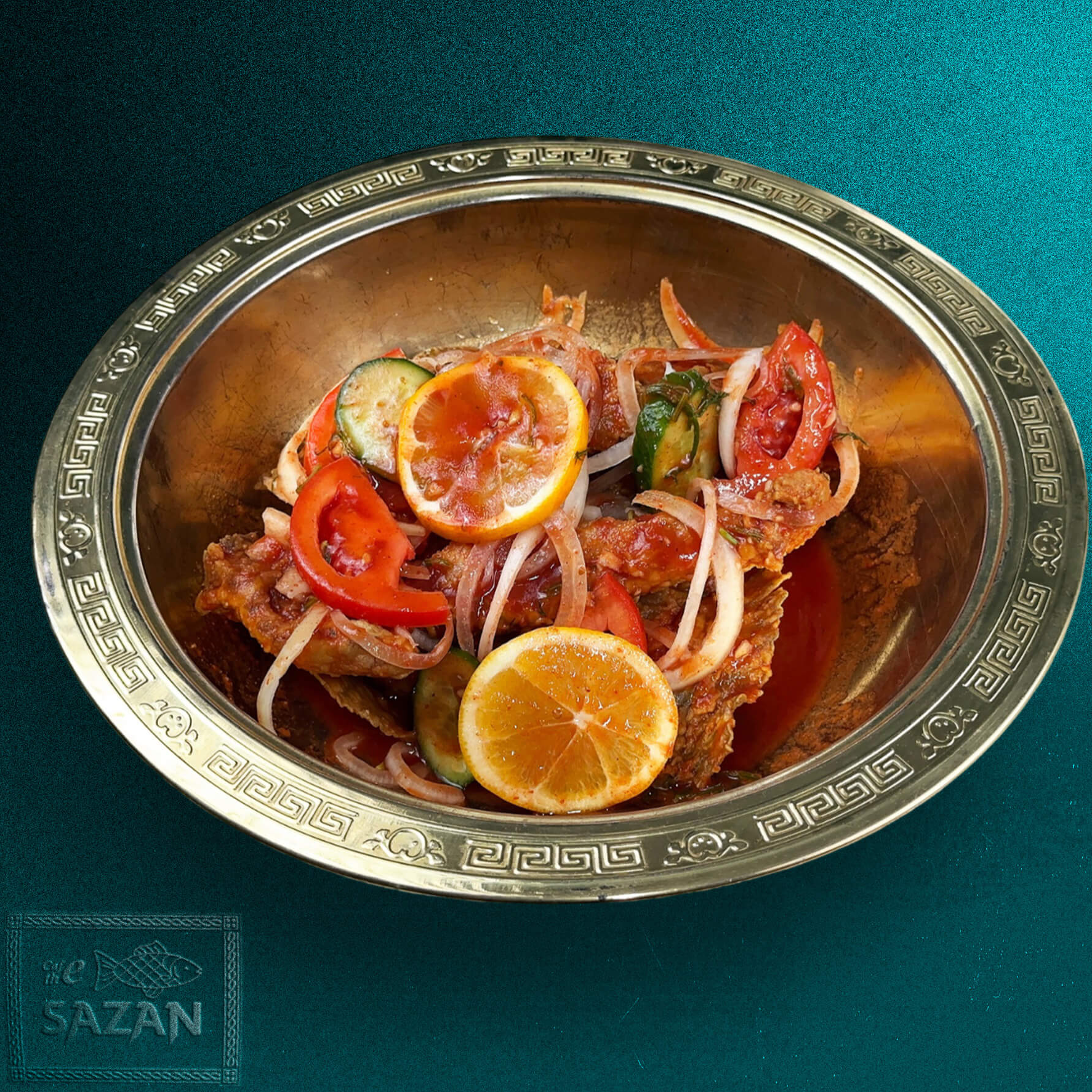 Sazan sousga dimlangan (rebro) 1 kg