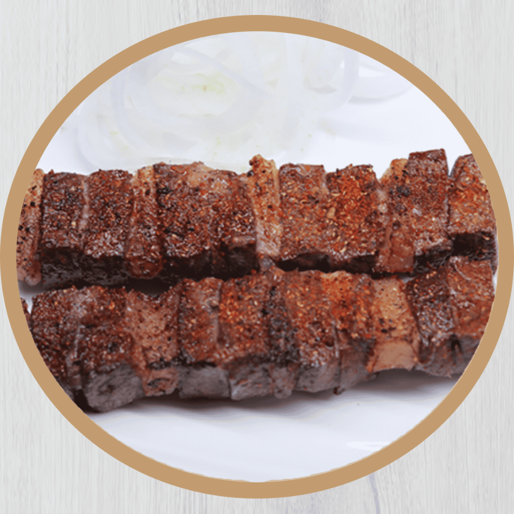 Шашлык из печени