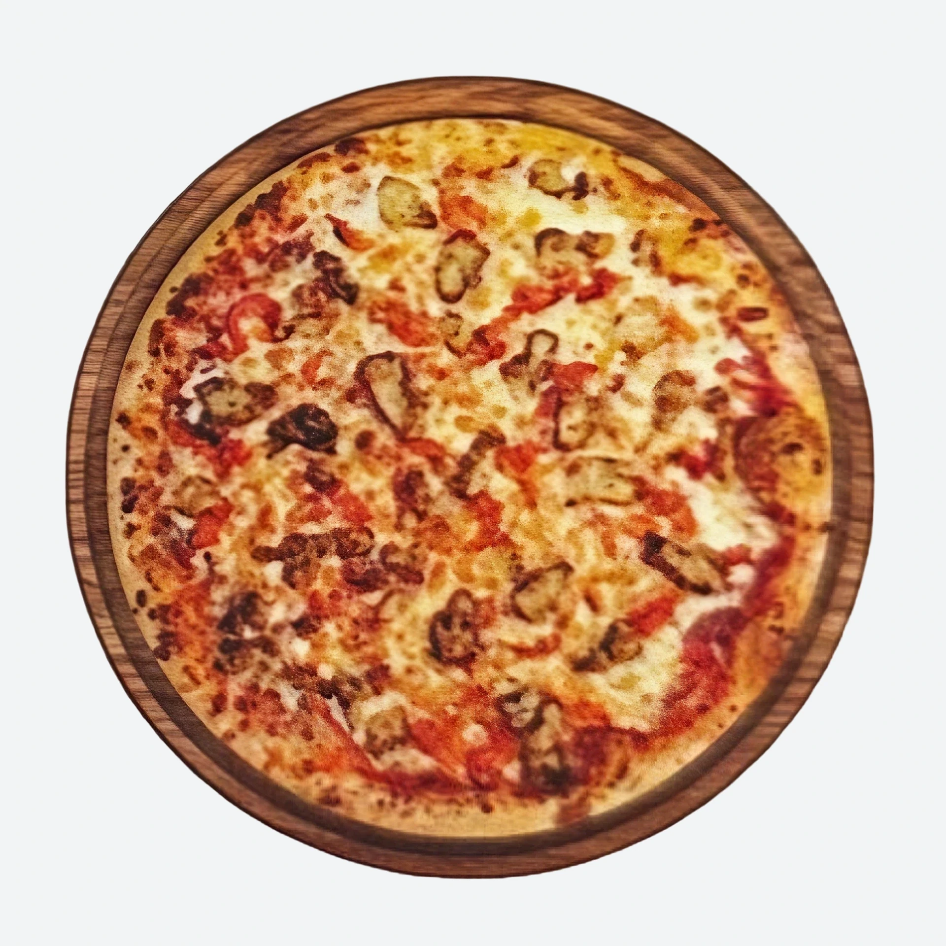 Tavuklu pizza