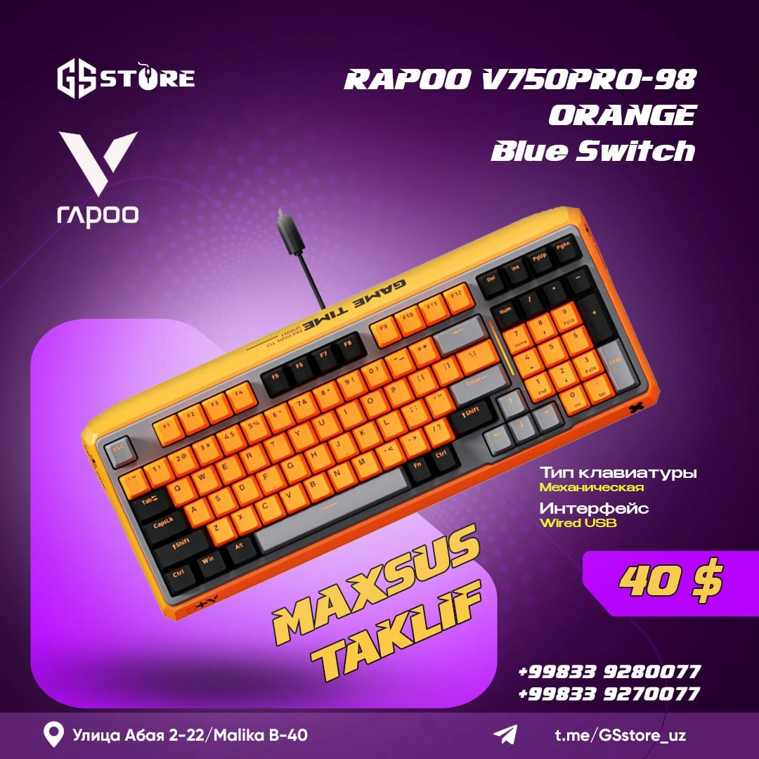 RAPOO V750PRO-98