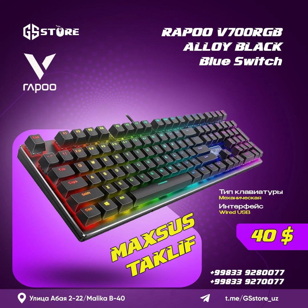 RAPOO V520RGB