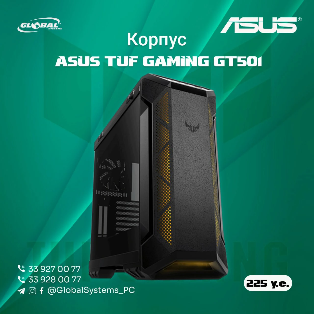 ASUS TUF Gaming GT501  Kompyuter case