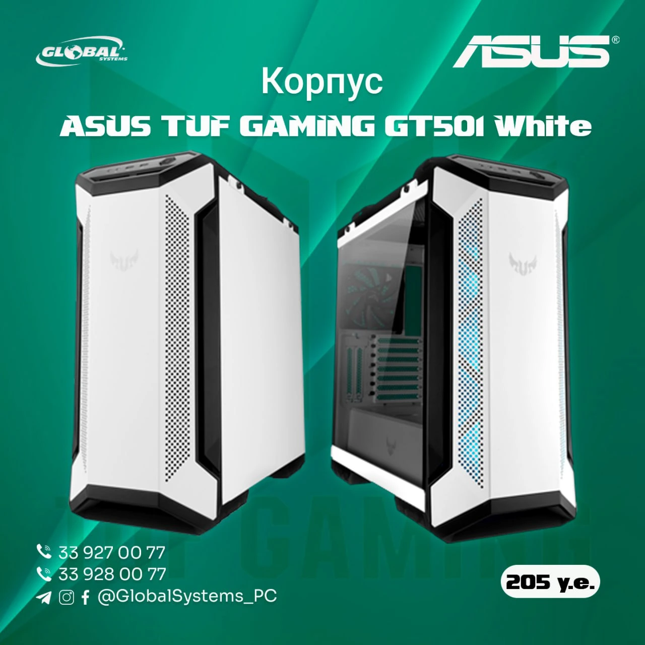 ASUS TUF Gaming GT501 Kompyuter case